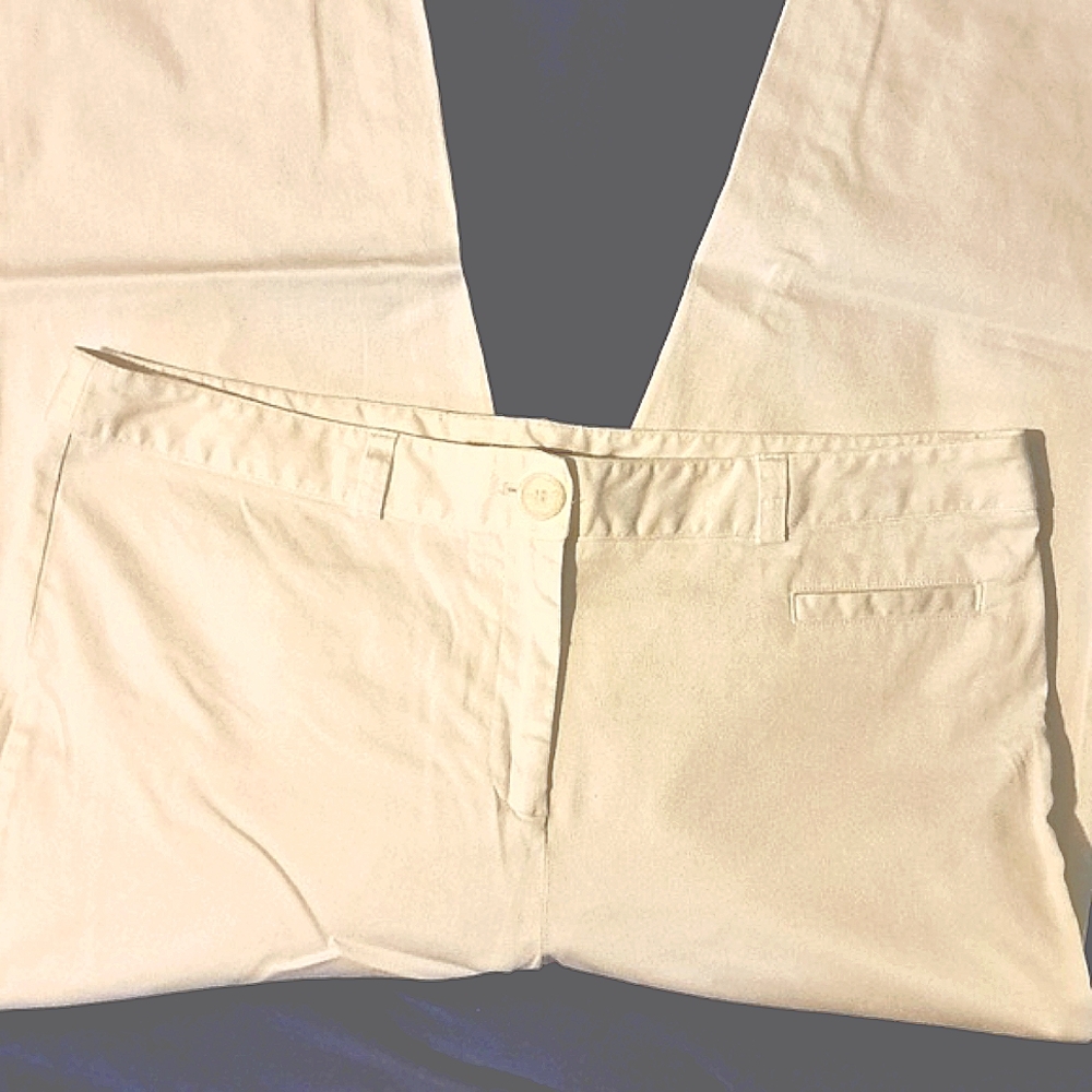Jones New York Sports Stretch Women's White Pants Size 10